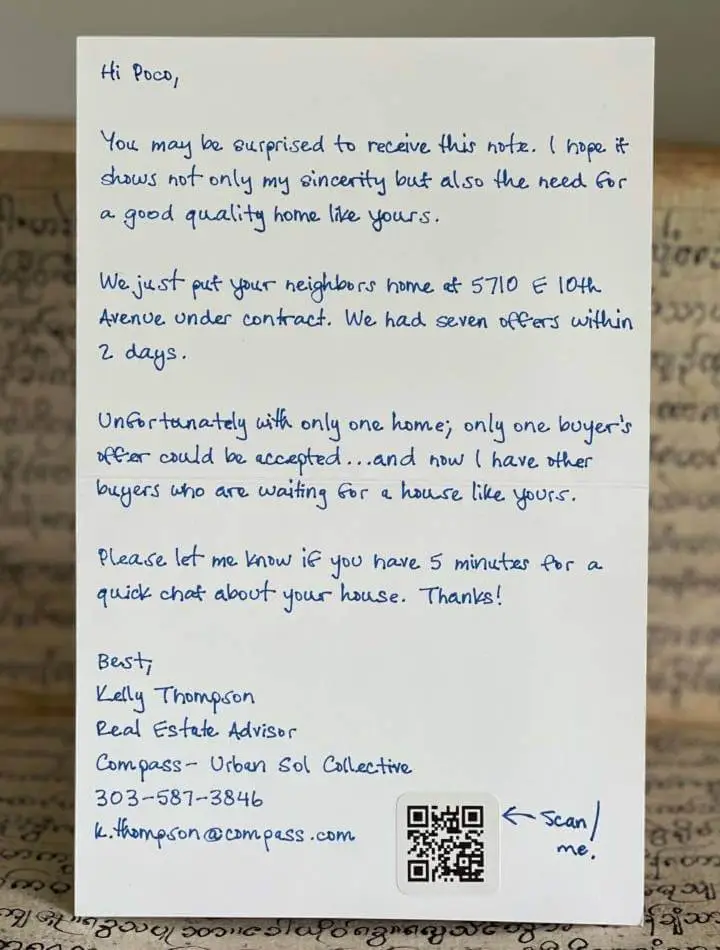 Audience.co heartfelt note