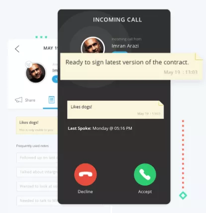 iovox call notes