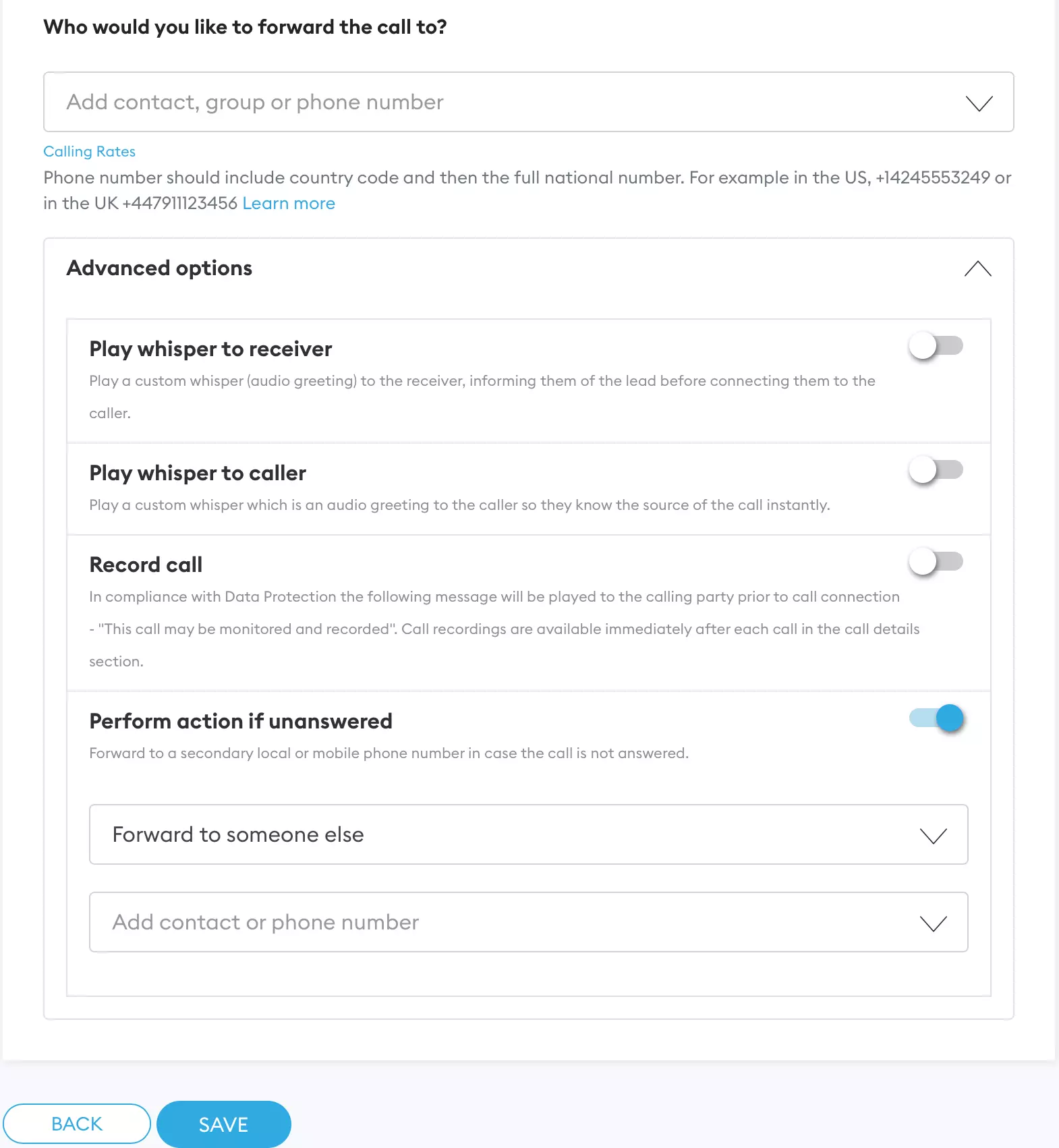 iovox call wizard