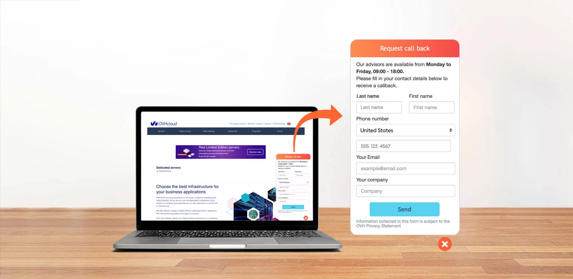 WebCallBack from iovox