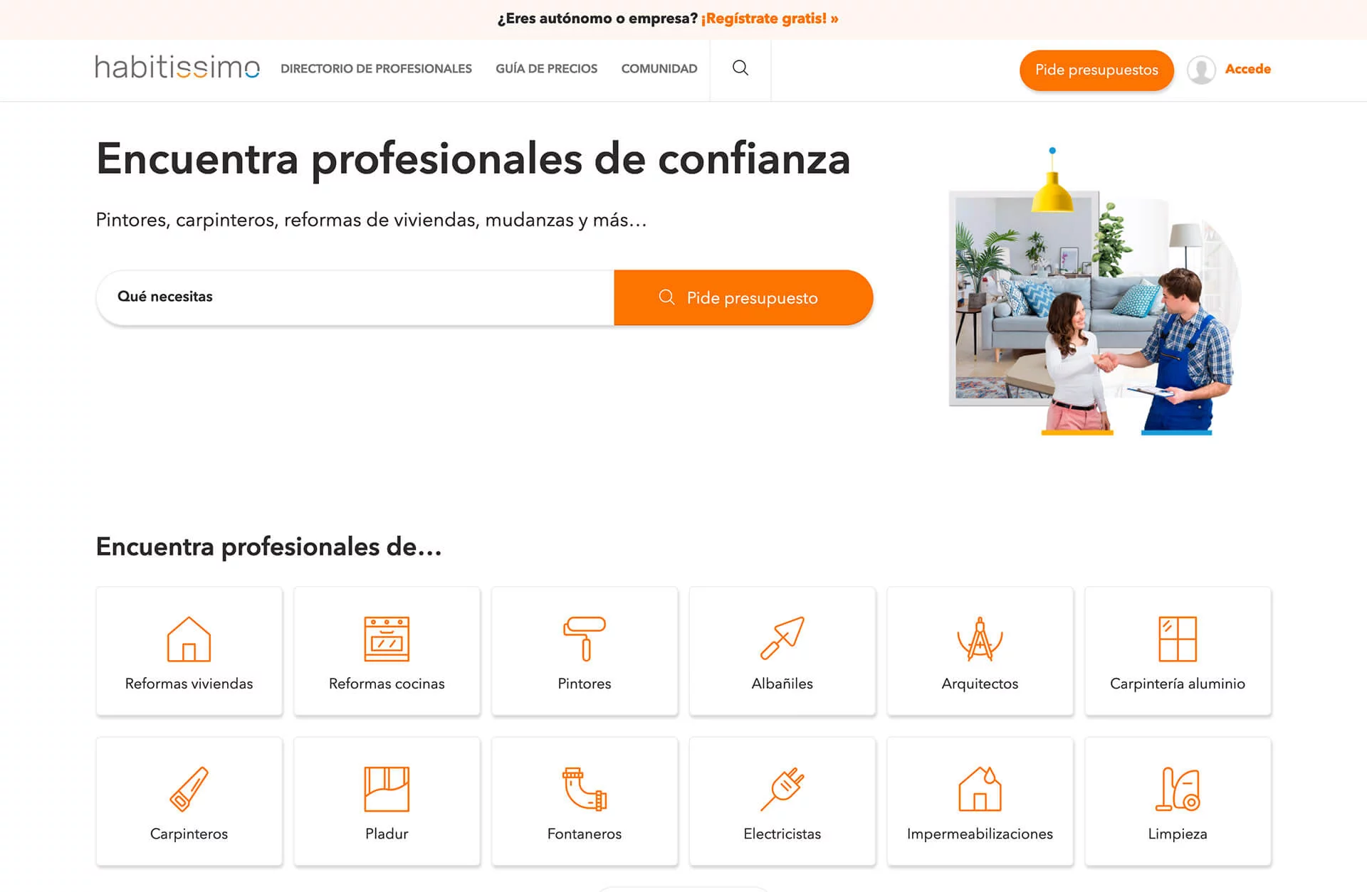 habitissimo website