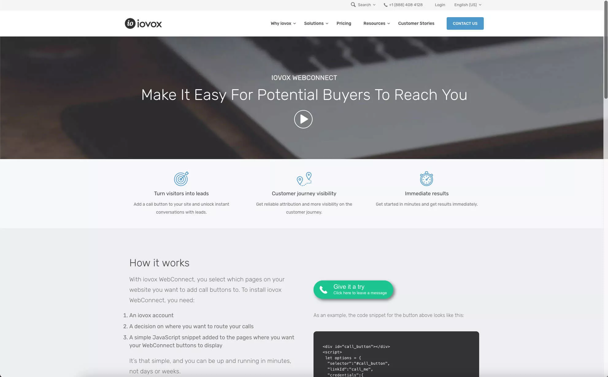 iovox WebConnect